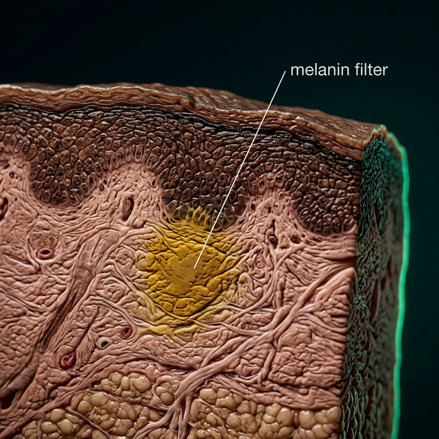 La síntesis sustractiva: La piel morena oscurece todo tu trabajo